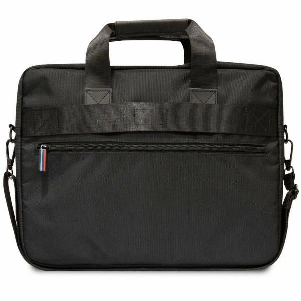 BMW Carbon&Perforated bag for a 16" laptop - blackeng