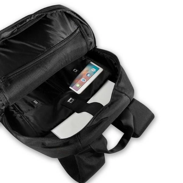 BMW Carbon&Nylon Tricolor 16" backpack - blackeng