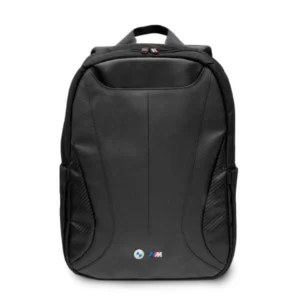 BMW Carbon&Leather Tricolor backpack for a 16" laptop - blackeng