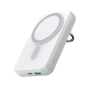 Wireless powerbank 10000mAh Joyroom JR-W050 20W MagSafe with stand + USB-C cable - whiteeng