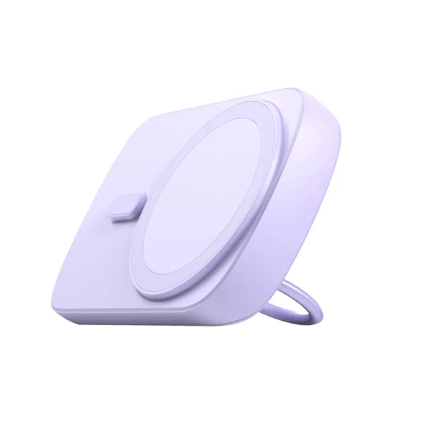 Wireless powerbank 6000mAh Joyroom JR-W030 20W MagSafe with ring and stand - purpleeng