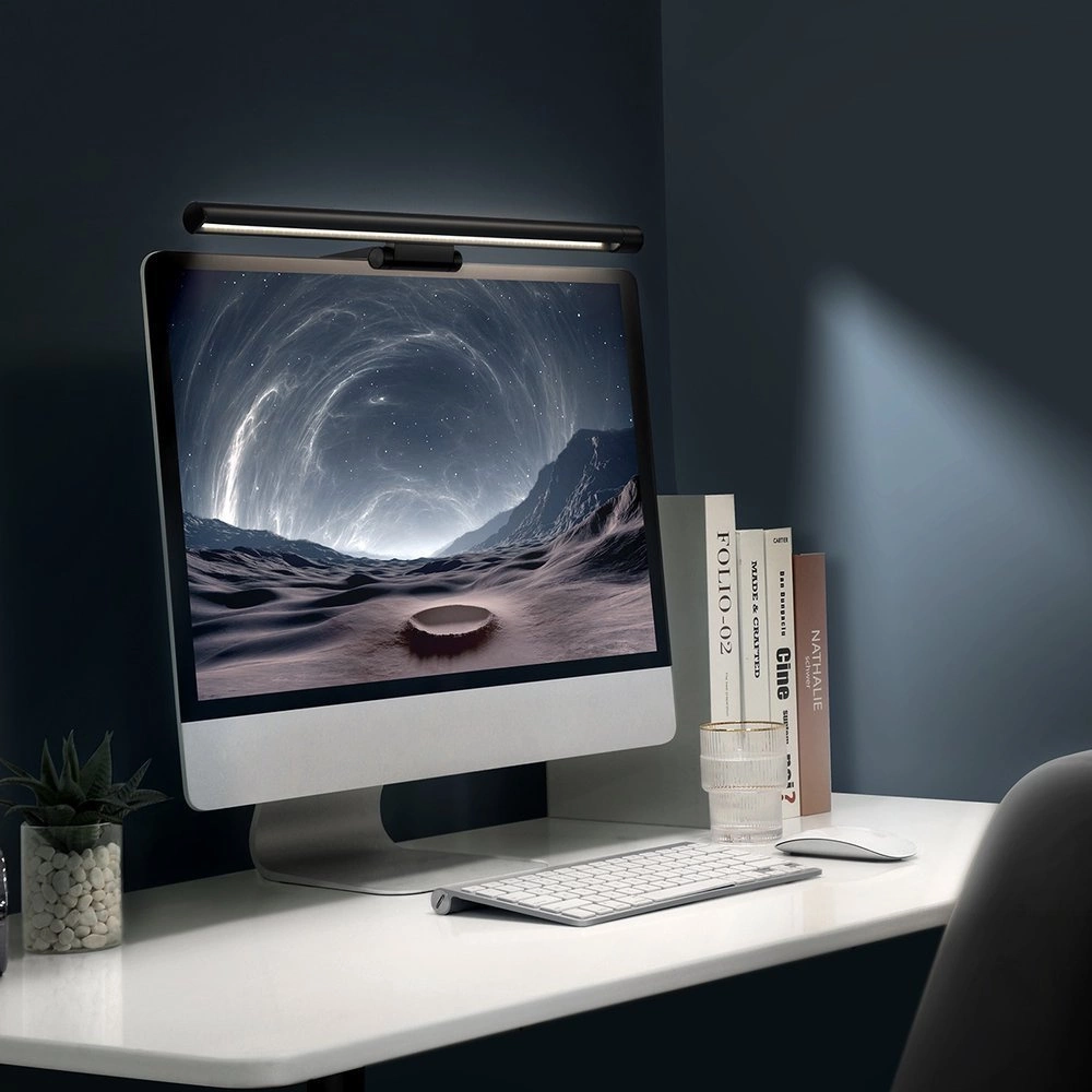Baseus i-wok Series LED lamp for desktop monitor screen lighting black (DGIWK-P01)eng