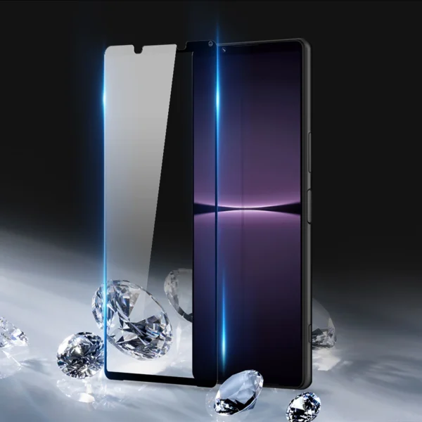 Dux Ducis 10D Tempered Glass Tempered Glass For Sony Xperia 1 V 9H With Black Frameeng
