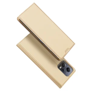 Dux Ducis Skin Pro Case for Xiaomi Redmi Note 12 Pro+ Flip Card Wallet Stand Goldeng
