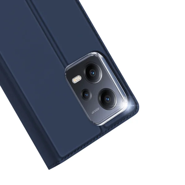 Dux Ducis Skin Pro Case For Xiaomi Redmi Note 12 Pro / Poco X5 Pro 5G Cover Flip Card Wallet Stand Blueeng
