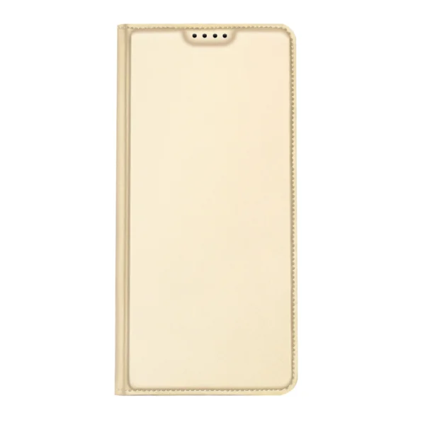 Dux Ducis Skin Pro Case For Xiaomi Redmi Note 12 5G / Poco X5 5G Flip Cover Card Wallet Stand Goldeng