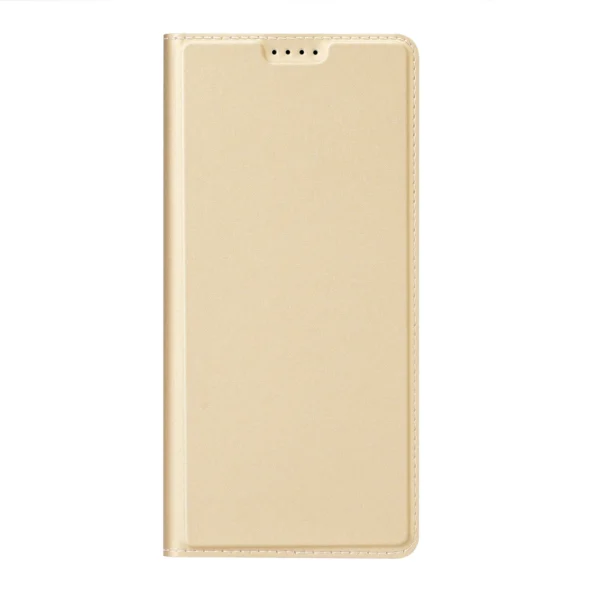 Dux Ducis Skin Pro Case For Xiaomi Redmi Note 12 Cover Flip Card Wallet Stand Goldeng