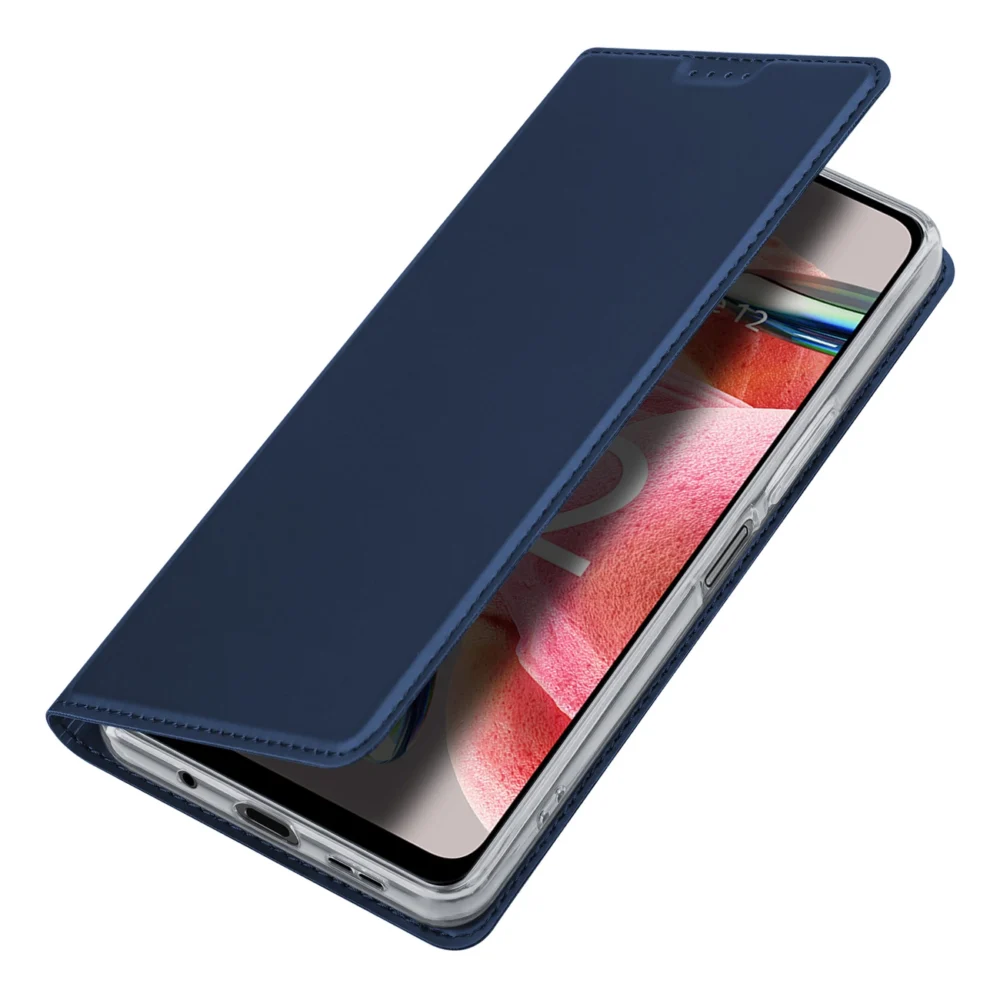 Dux Ducis Skin Pro Case for Xiaomi Redmi Note 12 Flip Card Wallet Stand Blueeng