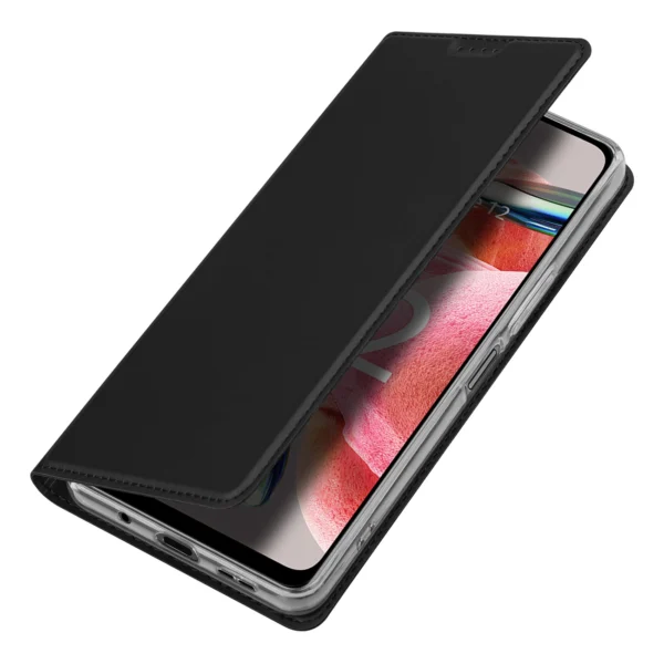 Dux Ducis Skin Pro Case for Xiaomi Redmi Note 12 Flip Card Wallet Stand Blackeng