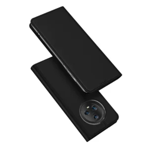 Dux Ducis Skin Pro case for Honor Magic5 flip cover card wallet stand blackeng