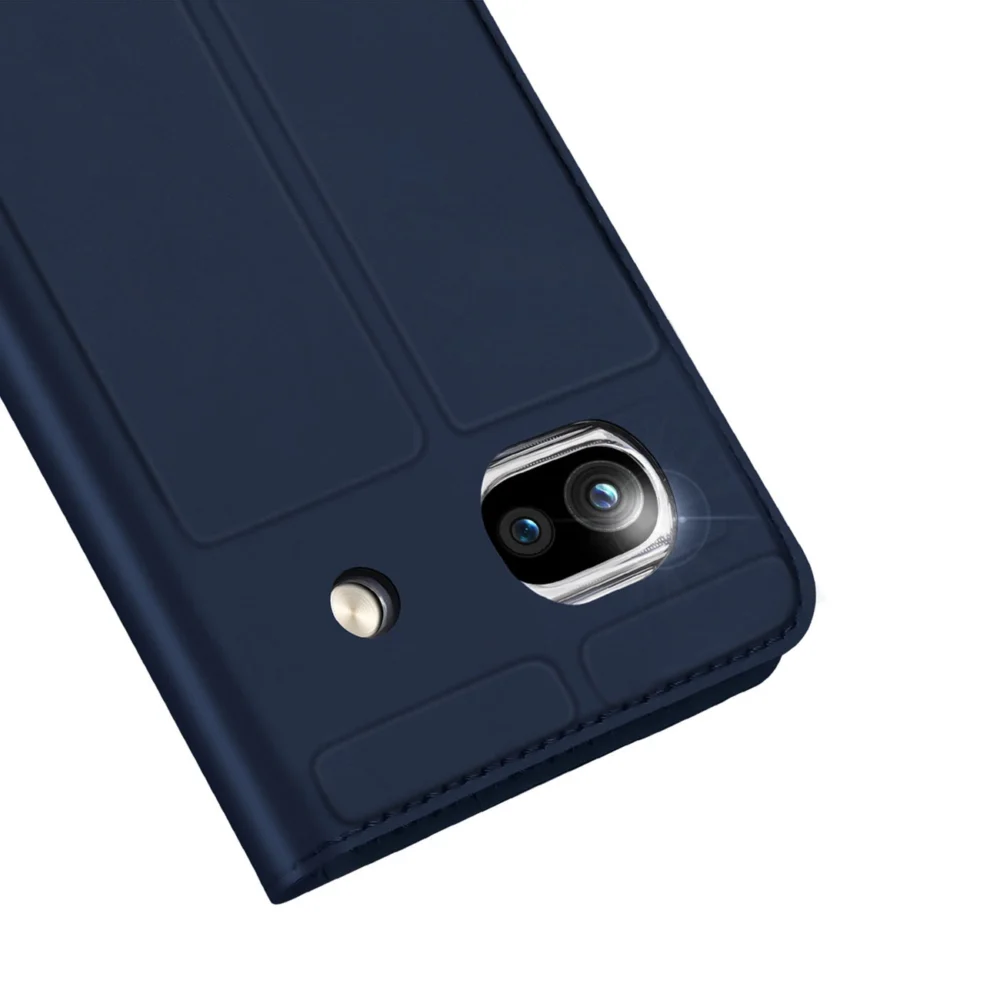 Dux Ducis Skin Pro Case for Google Pixel 7a Flip Card Wallet Stand Blueeng