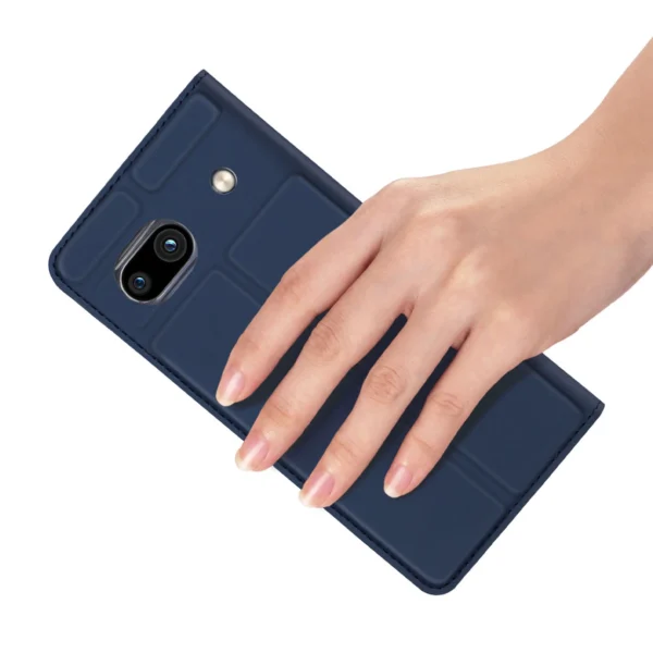 Dux Ducis Skin Pro Case for Google Pixel 7a Flip Card Wallet Stand Blueeng