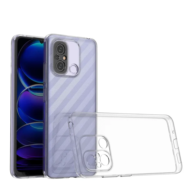Ultra Clear 0.5mm Case for Xiaomi Redmi 11A / Poco C55 / Redmi 12C Thin Cover Transparenteng