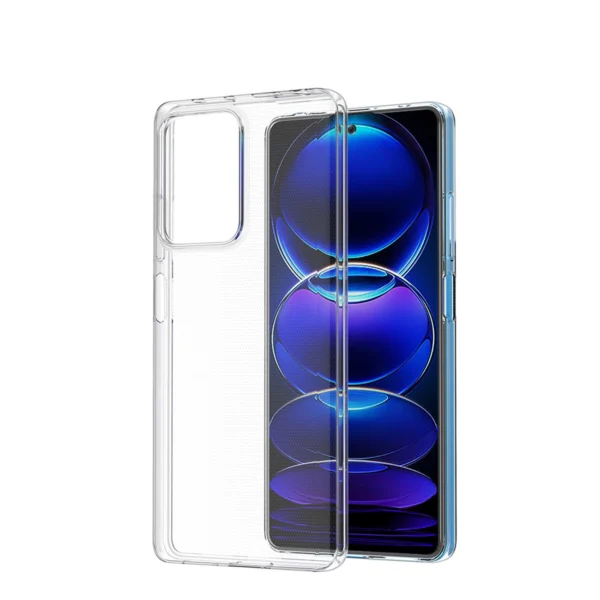 Ultra Clear 0.5mm case for Xiaomi Redmi Note 12 Pro+ thin cover transparenteng