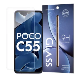 Standard Tempered Glass Envelope tempered glass for Xiaomi Redmi 11A / Poco C55 / Redmi 12C 9Heng