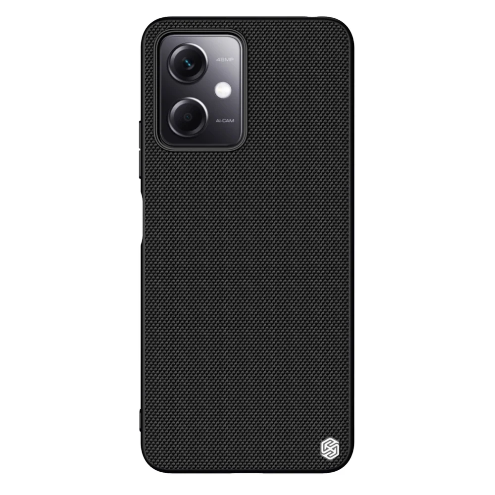 Nillkin Textured Case for Xiaomi Redmi Note 12 5G / Poco X5 5G Reinforced Nylon Cover Blackeng