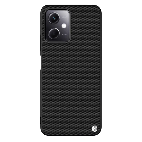 Nillkin Textured Case for Xiaomi Redmi Note 12 5G / Poco X5 5G Reinforced Nylon Cover Blackeng