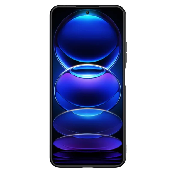 Nillkin Textured Case for Xiaomi Redmi Note 12 5G / Poco X5 5G Reinforced Nylon Cover Blackeng