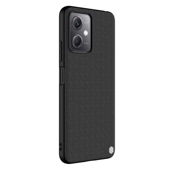 Nillkin Textured Case for Xiaomi Redmi Note 12 5G / Poco X5 5G Reinforced Nylon Cover Blackeng