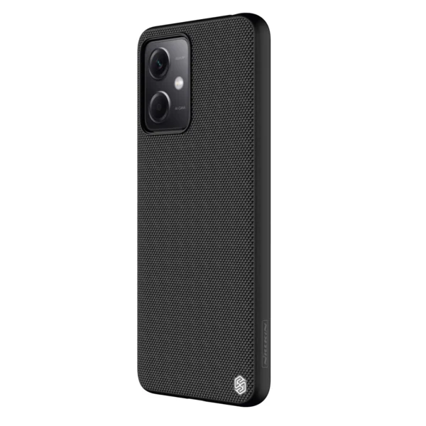 Nillkin Textured Case for Xiaomi Redmi Note 12 5G / Poco X5 5G Reinforced Nylon Cover Blackeng
