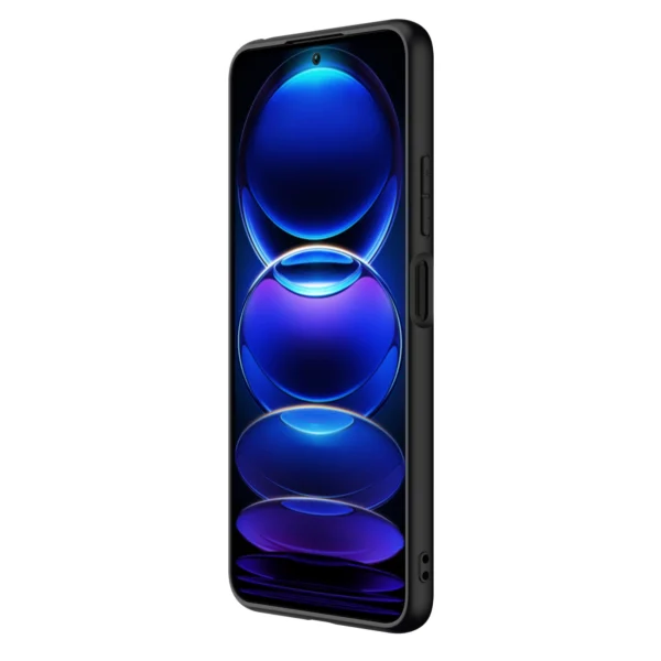 Nillkin Textured Case for Xiaomi Redmi Note 12 5G / Poco X5 5G Reinforced Nylon Cover Blackeng