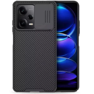 Nillkin CamShield Pro Case Case for Xiaomi Redmi Note 12 Pro / Poco X5 Pro 5G Cover with Camera Protector Blackeng