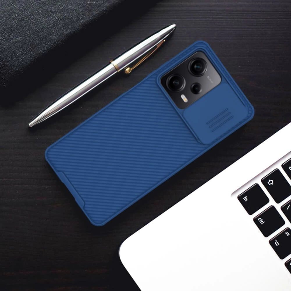 Nillkin CamShield Pro Case Case for Xiaomi Redmi Note 12 Pro / Poco X5 Pro 5G Cover with Camera Protector Blackeng