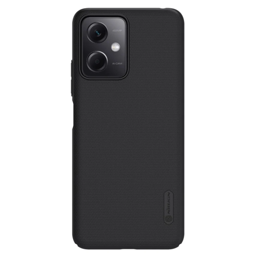 Nillkin Super Frosted Shield Case for Xiaomi Redmi Note 12 5G / Poco X5 5G Phone Cover Blackeng