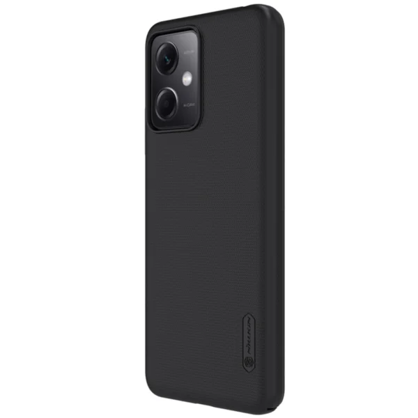 Nillkin Super Frosted Shield Case for Xiaomi Redmi Note 12 5G / Poco X5 5G Phone Cover Blackeng