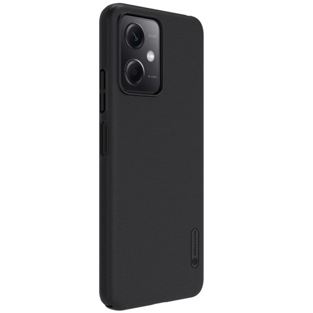 Nillkin Super Frosted Shield Case for Xiaomi Redmi Note 12 5G / Poco X5 5G Phone Cover Blackeng