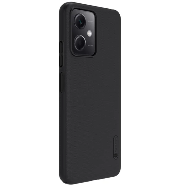 Nillkin Super Frosted Shield Case for Xiaomi Redmi Note 12 5G / Poco X5 5G Phone Cover Blackeng