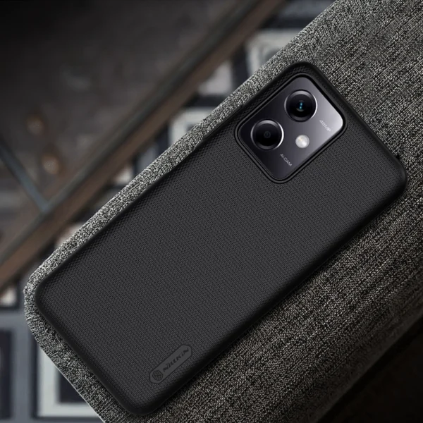 Nillkin Super Frosted Shield Case for Xiaomi Redmi Note 12 5G / Poco X5 5G Phone Cover Blackeng