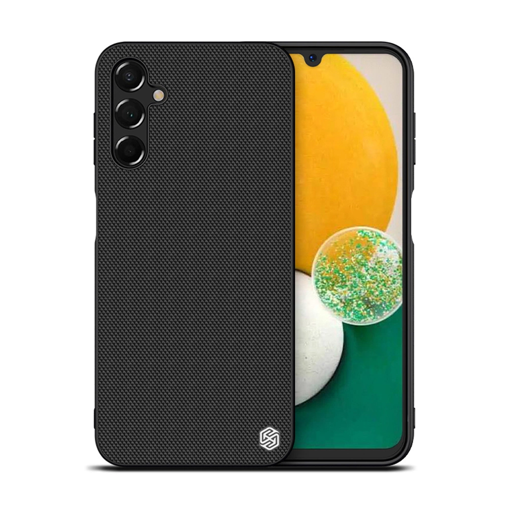 Nillkin Textured Case Case for Samsung Galaxy A14 5G / Galaxy A14 Reinforced Nylon Cover Blackeng