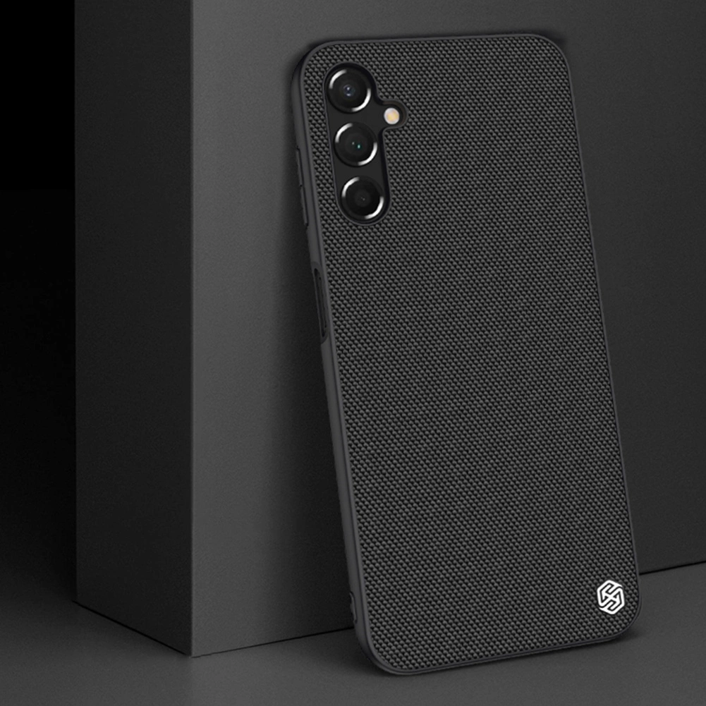 Nillkin Textured Case Case for Samsung Galaxy A14 5G / Galaxy A14 Reinforced Nylon Cover Blackeng