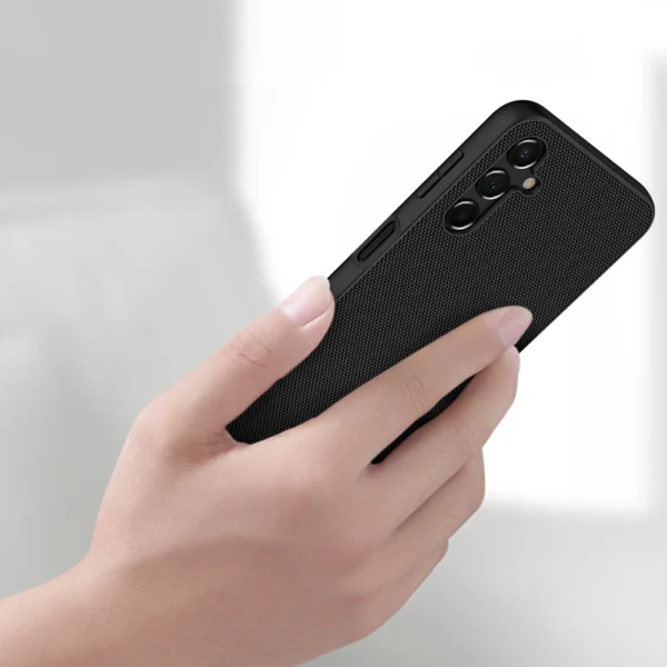 Nillkin Textured Case Case for Samsung Galaxy A14 5G / Galaxy A14 Reinforced Nylon Cover Blackeng