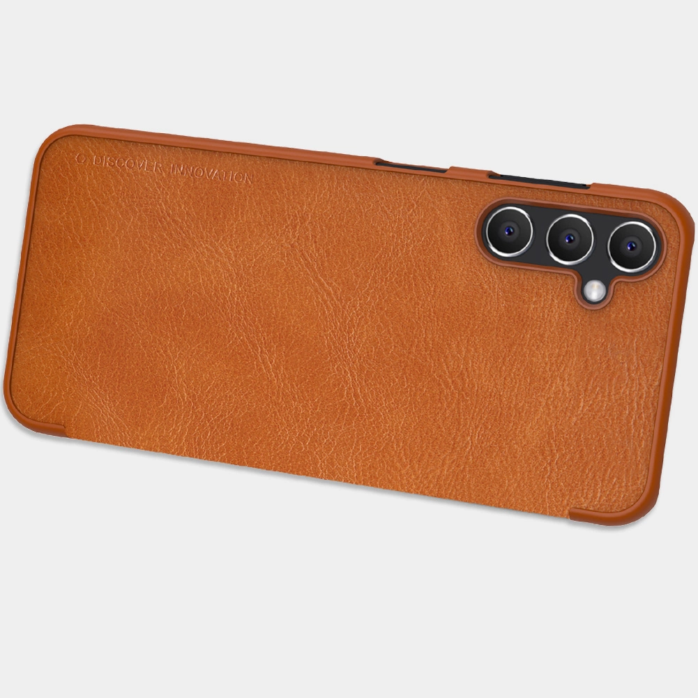 Nillkin Qin Leather case leather case with flap wallet browneng