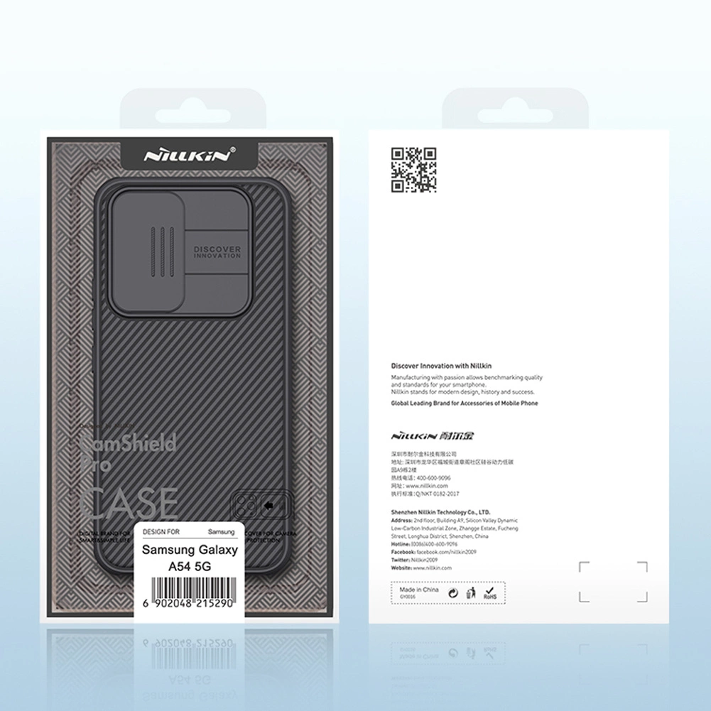 Nillkin CamShield Pro Case Case for Samsung Galaxy A54 5G Cover with Camera Protector Blueeng