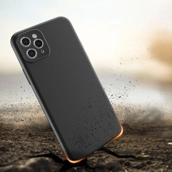 Soft Case case for Vivo Y16 / Vivo Y02s thin silicone cover blackeng