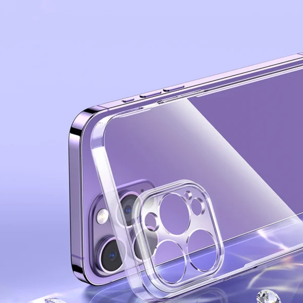 Baseus Crystal Case for iPhone 14 Pro Max thin cover + transparent glasseng