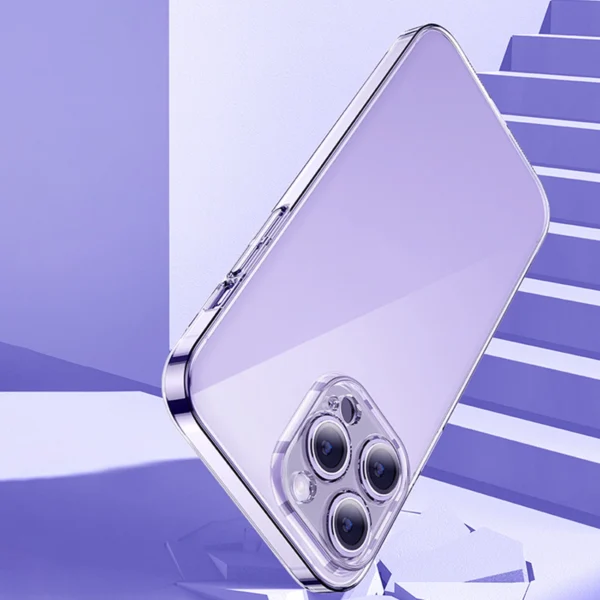 Baseus Crystal Case for iPhone 14 Pro Max thin cover + transparent glasseng