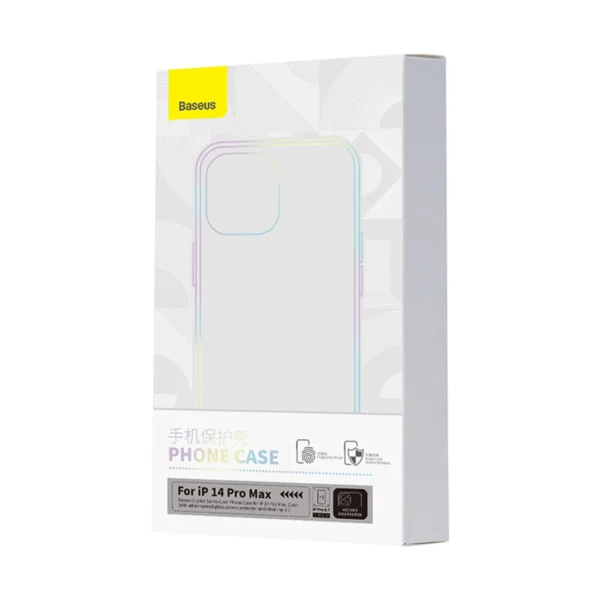 Baseus Crystal Case for iPhone 14 Pro Max thin cover + transparent glasseng