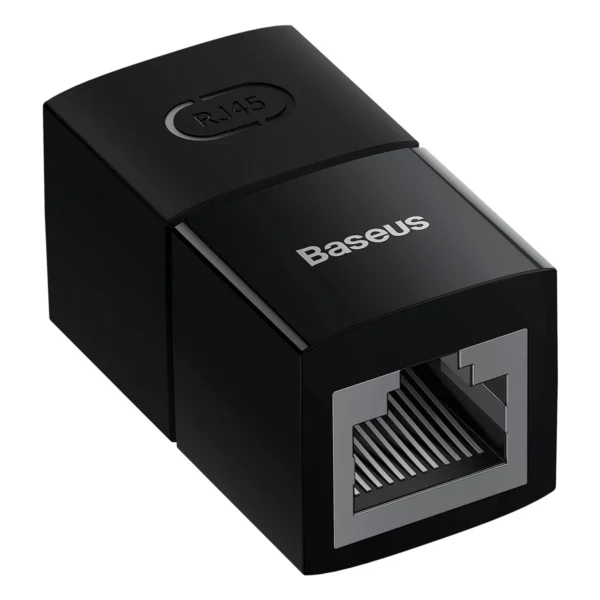 Network coupler Ethernet RJ-45 cable connector Baseus AirJoy Series 10 pcs - blackeng