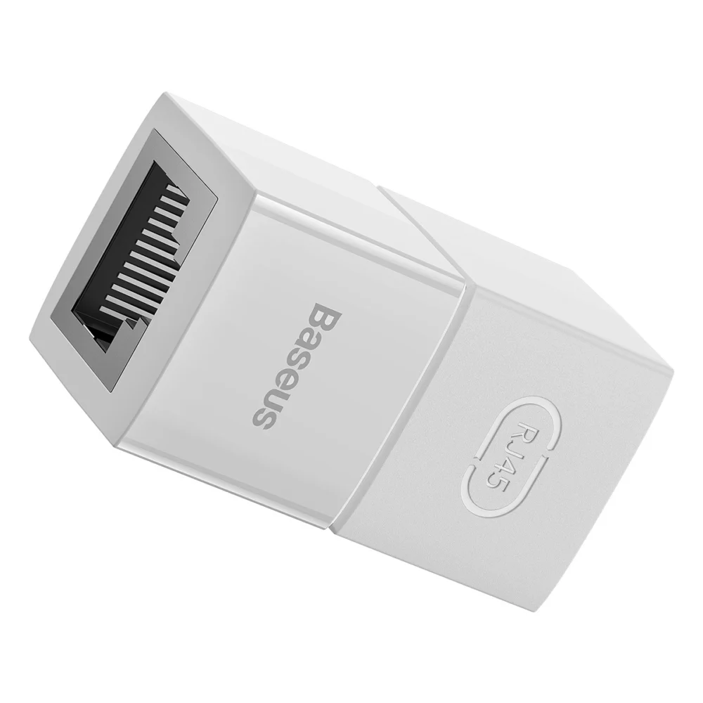 Network coupler Ethernet RJ-45 cable connector Baseus AirJoy Series 10 pcs - whiteeng