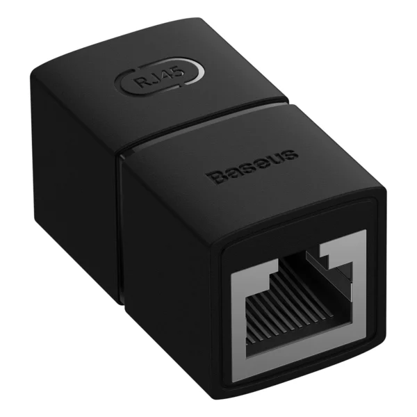 Network connector Baseus AirJoy Series RJ-45 Ethernet cable connector 1 pcs - blackeng