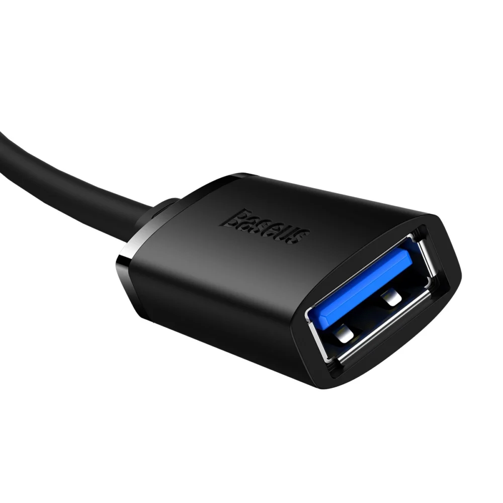 USB 2.0 extension cable 1.5m Baseus AirJoy Series - blackeng