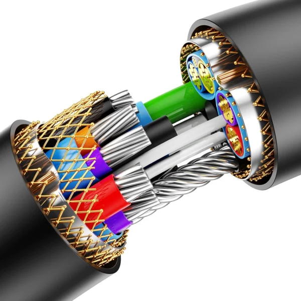 USB 2.0 extension cable 1.5m Baseus AirJoy Series - blackeng