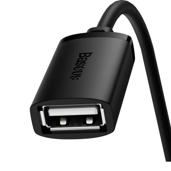 Extension cable USB 2.0 0.5m Baseus AirJoy Series - blackeng