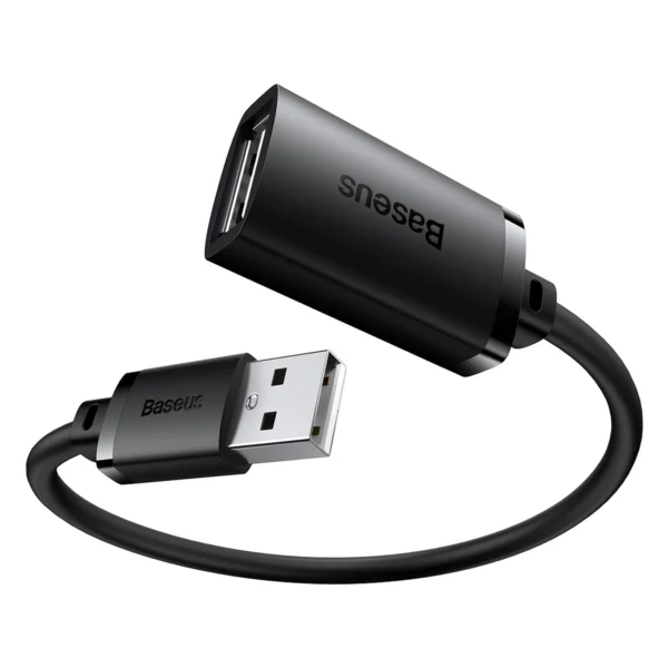 Extension cable USB 2.0 0.5m Baseus AirJoy Series - blackeng