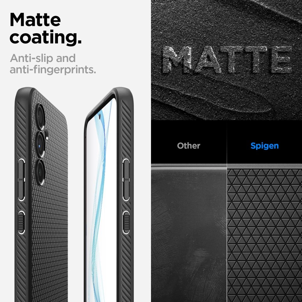 Spigen Liquid Air Case for Samsung Galaxy A54 5G - Matte Blackeng