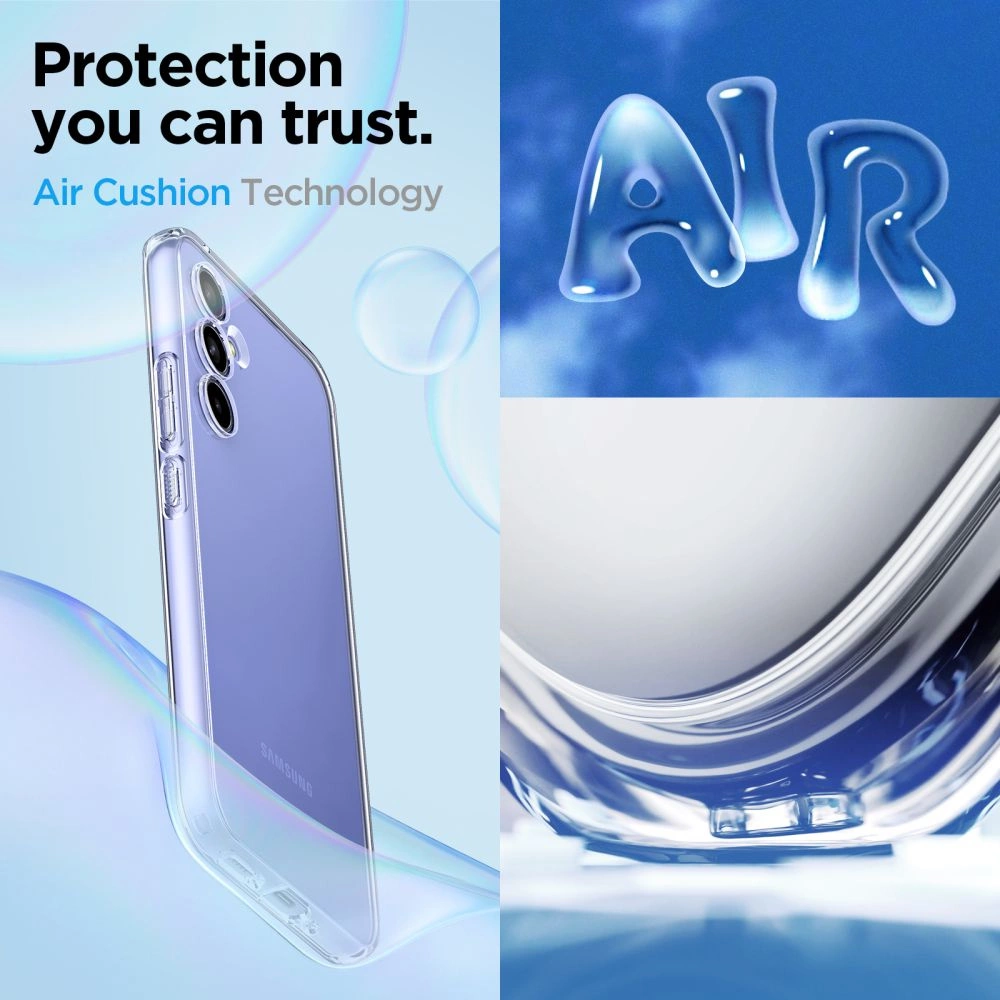 Spigen Liquid Crystal Case for Samsung Galaxy A54 5G - Transparenteng